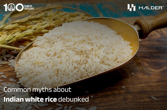 Common myths about Indian white rice debunked