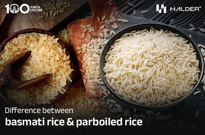 Difference between basmati rice and parboiled rice