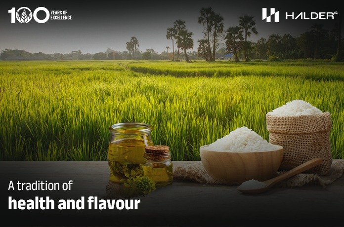 Indian White Rice and Mustard Oil - A Tradition of Health and Flavor