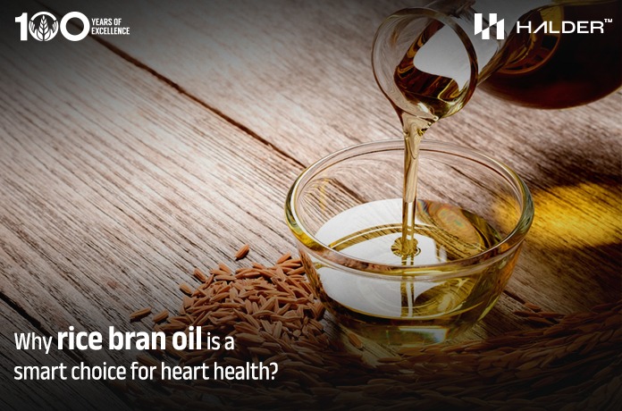 Why rice bran oil is a smart choice for heart health?