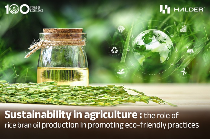 Sustainability in agriculture : the role of rice bran oil production in promoting eco-friendly practices